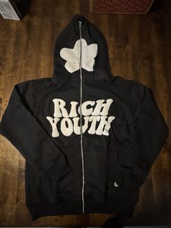 Rich Youth hoodie full zip size medium