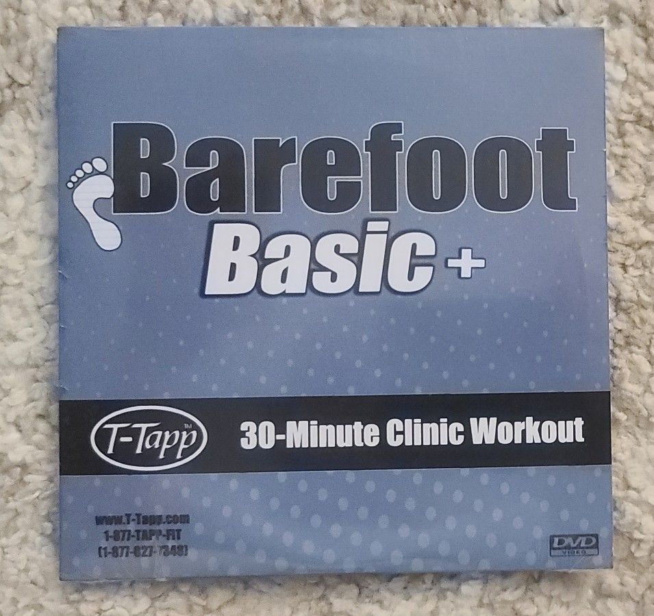 T-Tapp Barefoot Basic Plus 30-Minute Clinic Workout Nee In Wrap