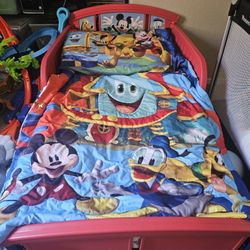 Mickey Mouse Toddler Bed FREE