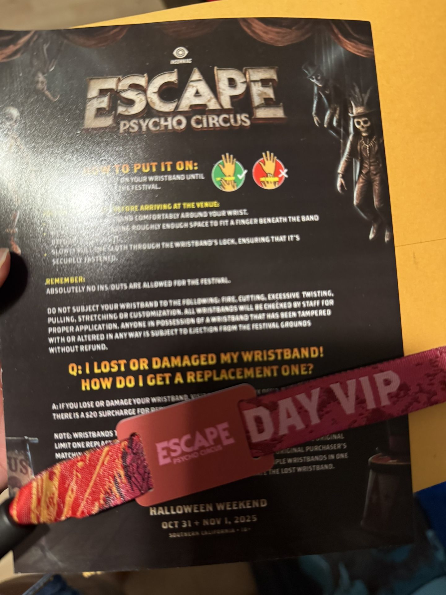 2 DAY VIP Ticket !