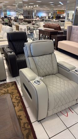Leather Power Recliner