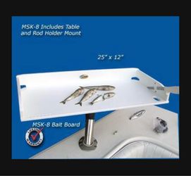 Brand New 12” x 21” Bait/Fillet Table. Only $94.95