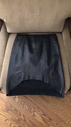 Trouve leather skirt