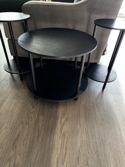 Two end and center table