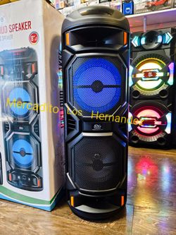 Portable Bluetooth Speaker ❗️ Dual 8" Woofers❗️Rechargeable 🔋+++❗️HD AUDIO❗️