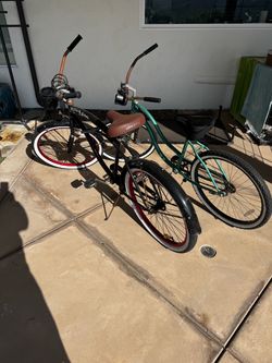 Two Beach Cruisers