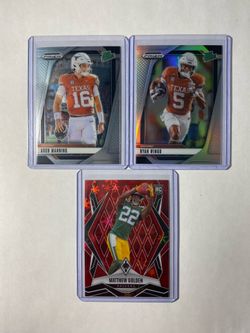 Texas Longhorns Football 3-Card Lot