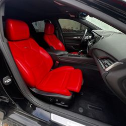Cadillac Ct5 Red Interior 