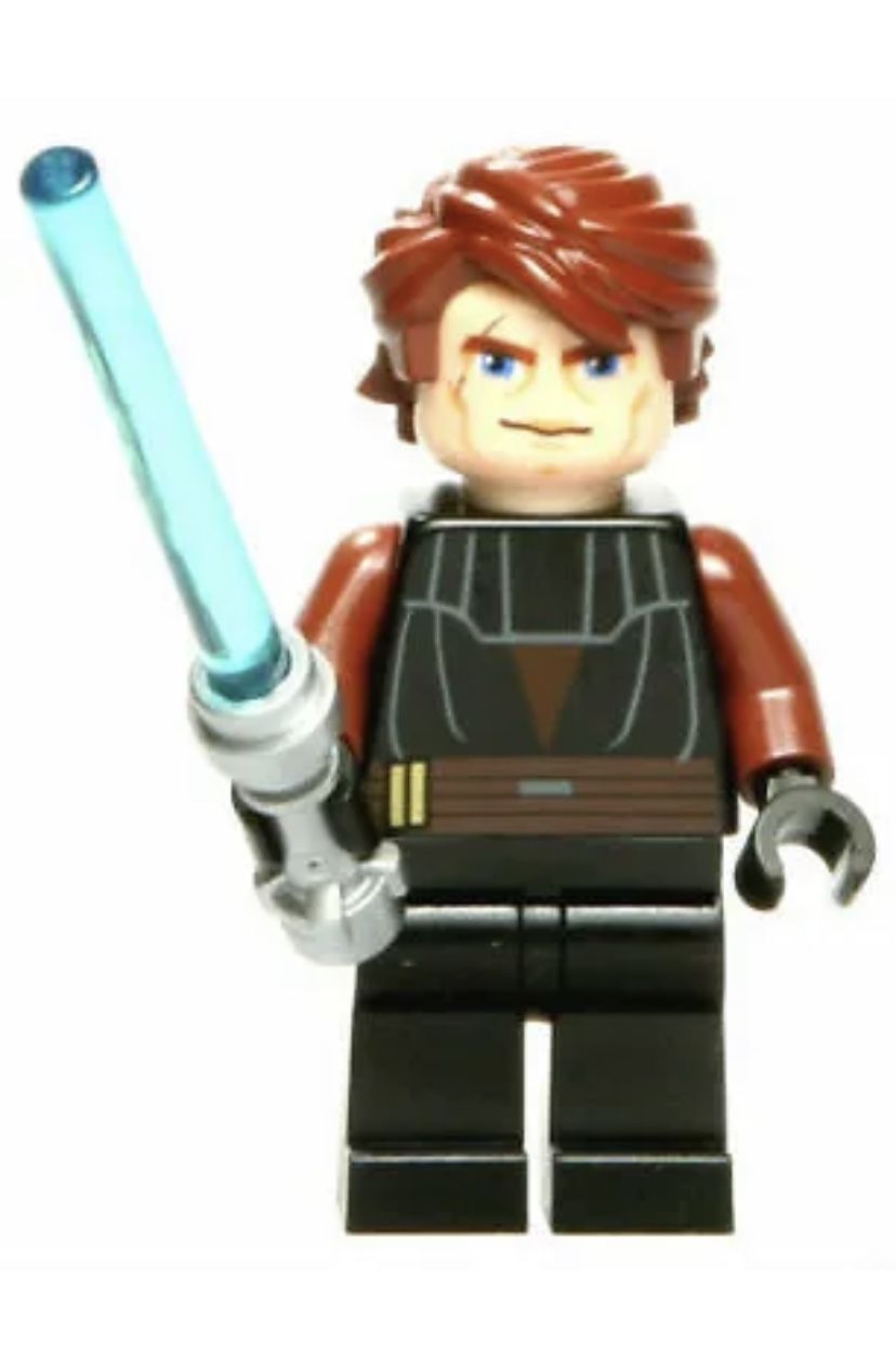 NEW LEGO CLONE WARS ANAKIN SKYWALKER MINIFIG figure minifigure 7(contact info removed) star