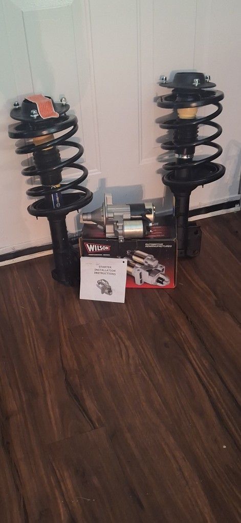 New Front Struts and Starter For 2004 Chrystler Sebring