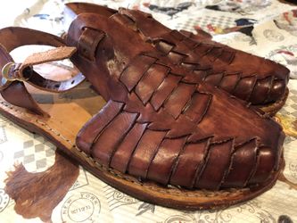 Leather Huaraches Size 10.5