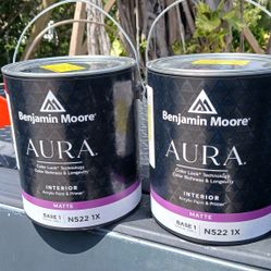 Matte INTERIOR paint (2cans)