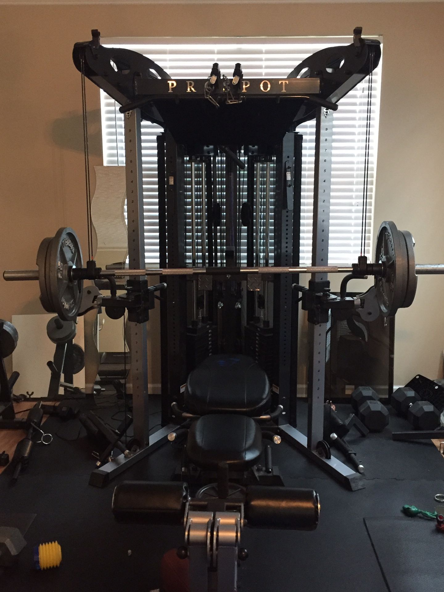 Home gym‼️ Prospot, treadmill & elliptical trainer