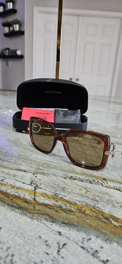 Salvatore Ferragamo Sunglasses With Case 