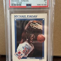 Michael Jordan PSA Graded Card Bundle (3 Cards) – 1991 Upper Deck / SkyBox / Hoops