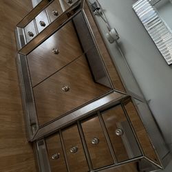 Mirrored Dresser