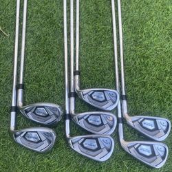 Callaway Rogue Iron Set 5-9PW,SW Steel Shaft R-Flex