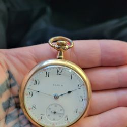 Elgin 1907 Antique Pocket Watch