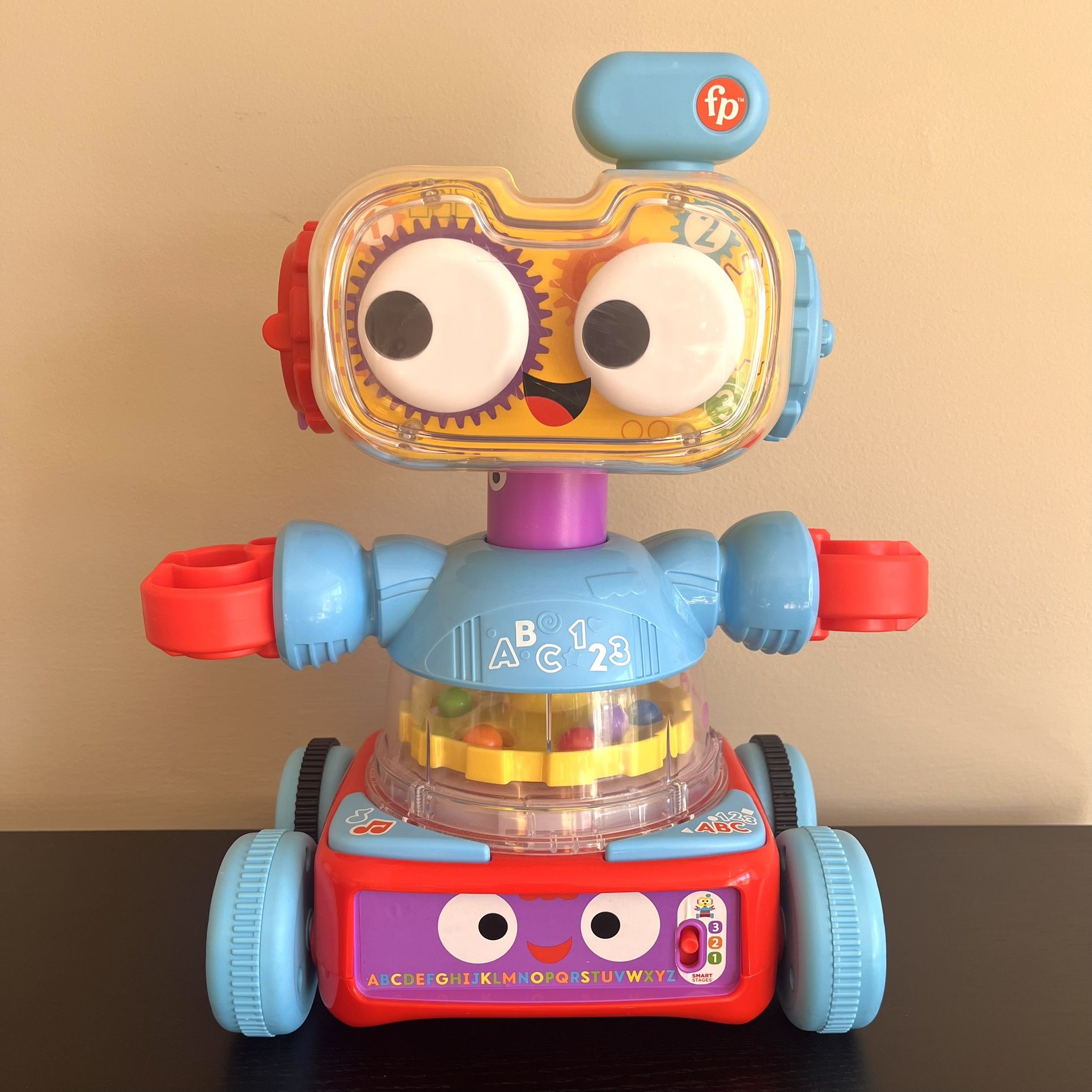 Fisher Price Ultimate Learning Bot Interactive Toy Robot Smart Stages 4-in-1