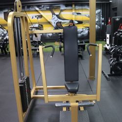 Life fitness chest press