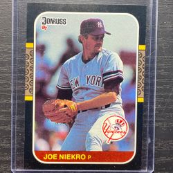 1987 Donruss Joe Nierko Baseball Card #217