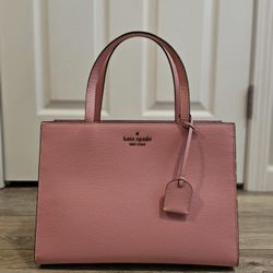 Kate Spade Sam Medium Satchel in Pink/Bright Carnation