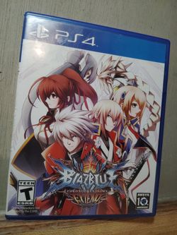 PS4 BLAZBLUE 👈😎