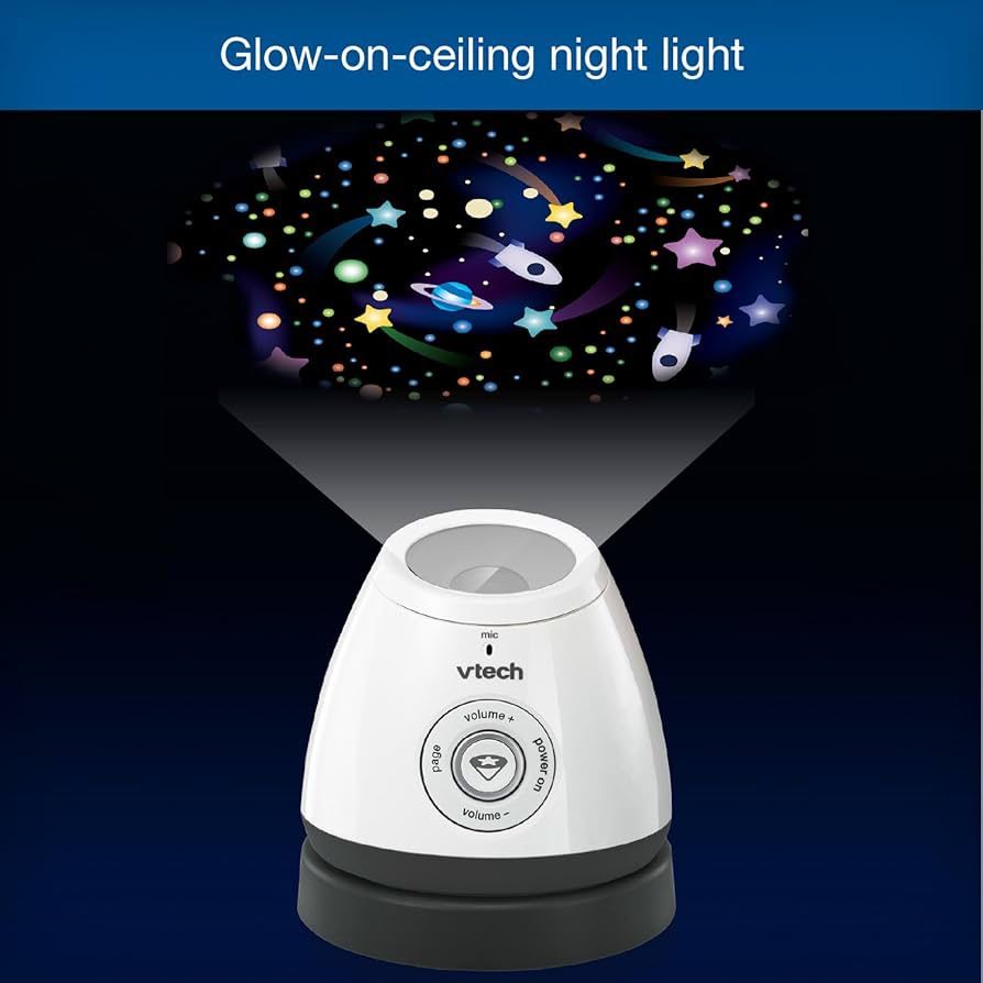 VTech DM222 Glow-on-Ceiling Night Light Only (Audio Baby Monitor Not Included)