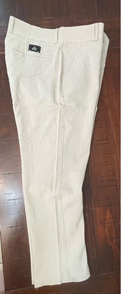 ILU Cream Straight-Leg Trousers