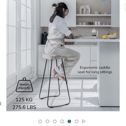 MH London White bar stool - Handmade solid wood bar stools - Contemporary MH London White bar stool - Handmade solid wood bar stools - Contemporary de