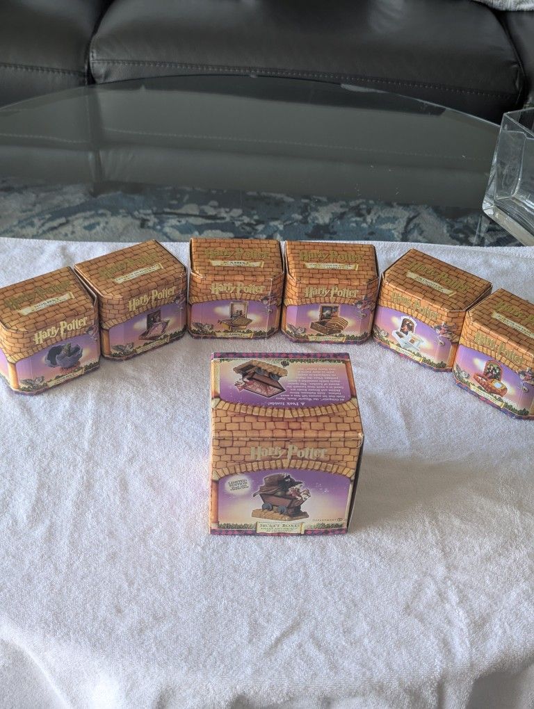Harry Potter Enesco Trinket Box Collection (New)