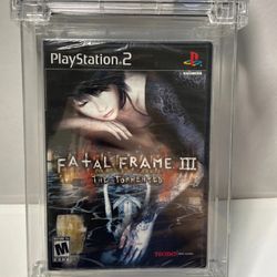 Fatal Frame III 3 Tormented Sony PlayStation 2 PS2 Sealed New WATA 9.6 A+ Graded