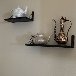 Black Shelves Set of 3