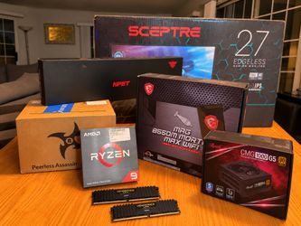 VALUE BUNDLE – Ryzen 9 5900X / MSI B550M / 64GB RAM + ASUS TUF AURA SYNC NVIDIA RTX 3080 Ti