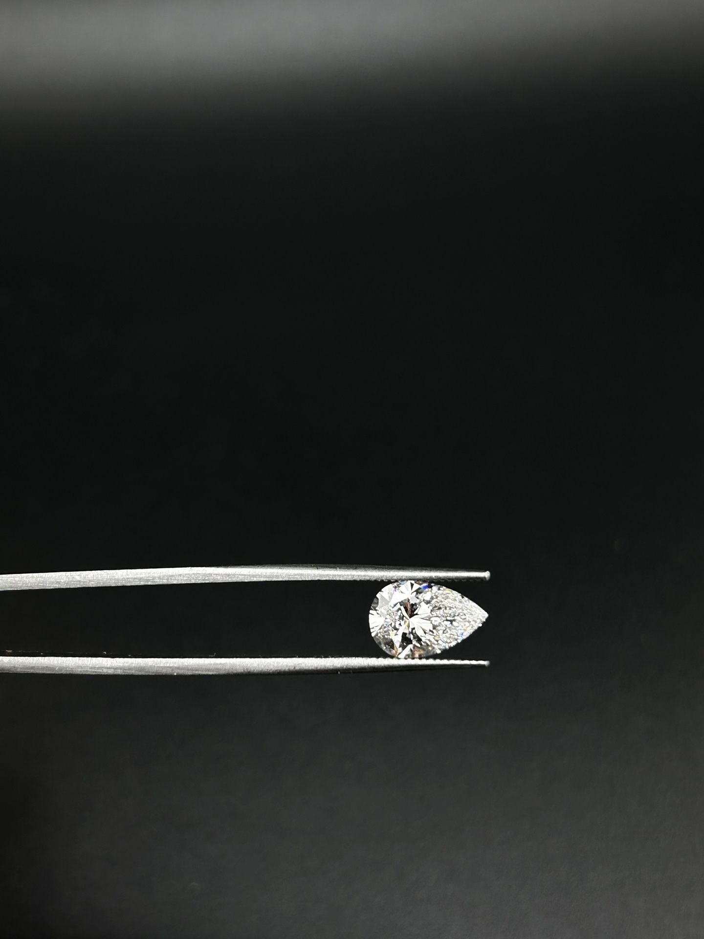 1.50 Ct Lab Grown Pear Shape Certified Diamond