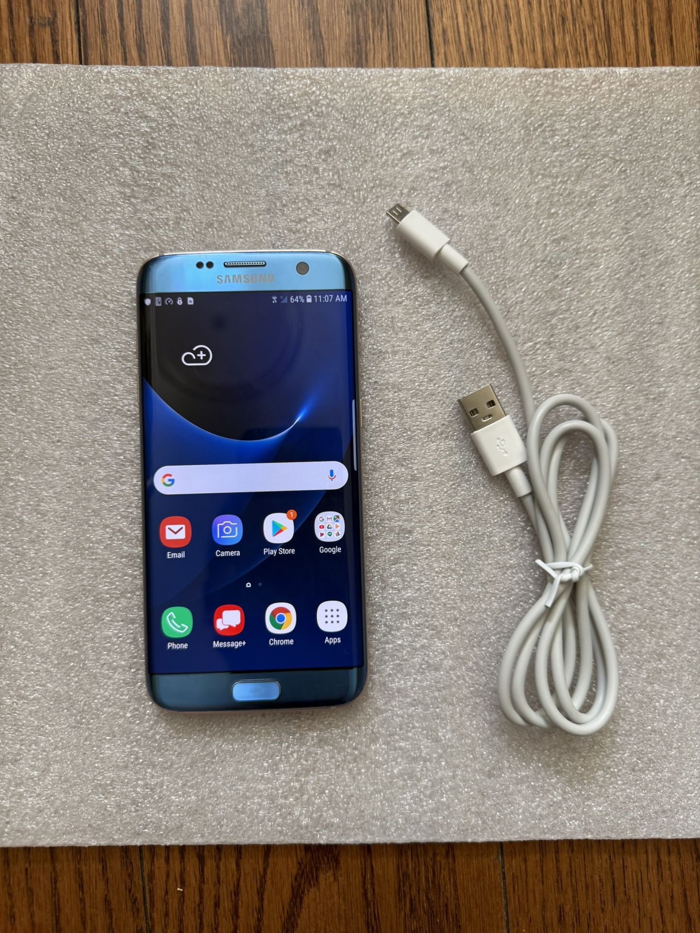 Samsung Phone Galaxy S7 Edge Blue 32GB/Unlocked