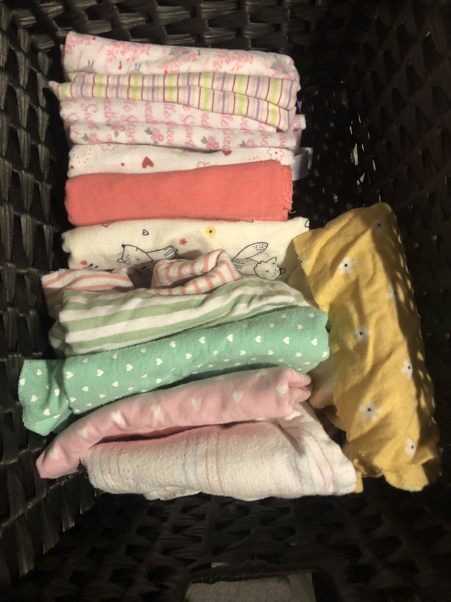 Swaddle Blankets/ Burp Rags