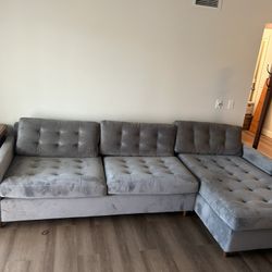 Custom High End Sectional - Queen Size Pull Out 