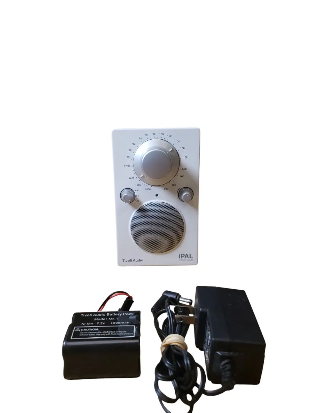 TIVOLI Audio PAL Henry Kloss Portable AMFM Radio Speaker & BATTERY | tested