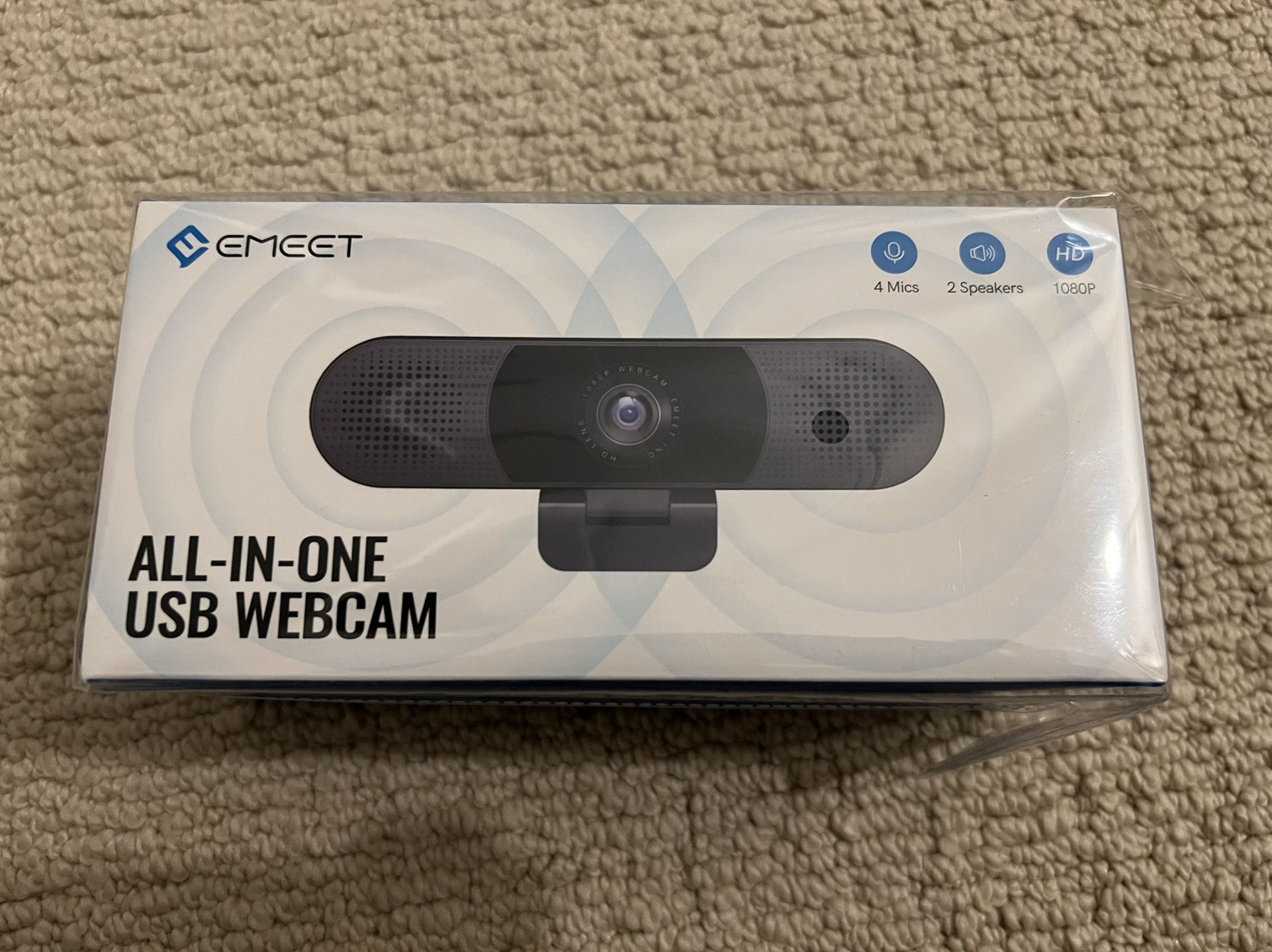Emeet Webcam C980 Pro 1080P Brand New Sealed,All Products : American Fashion Style Bags On Sale
