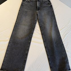 Worn Once Mother The Rambler Zip Flood Jeans