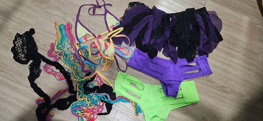 Rave dance wear assortment