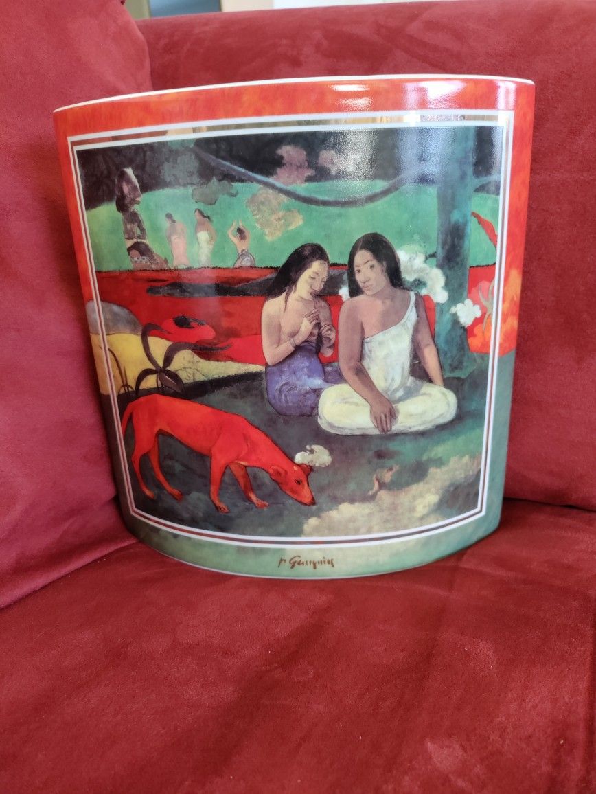 Vintage Goebel Artis Orbis By P. Gauguin ( AREAREA ) # 669 OF 1.000 Limited Vase