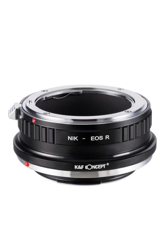 K&F Nikon F Mount Lens To Canon RF Body Adapter. Brand New.