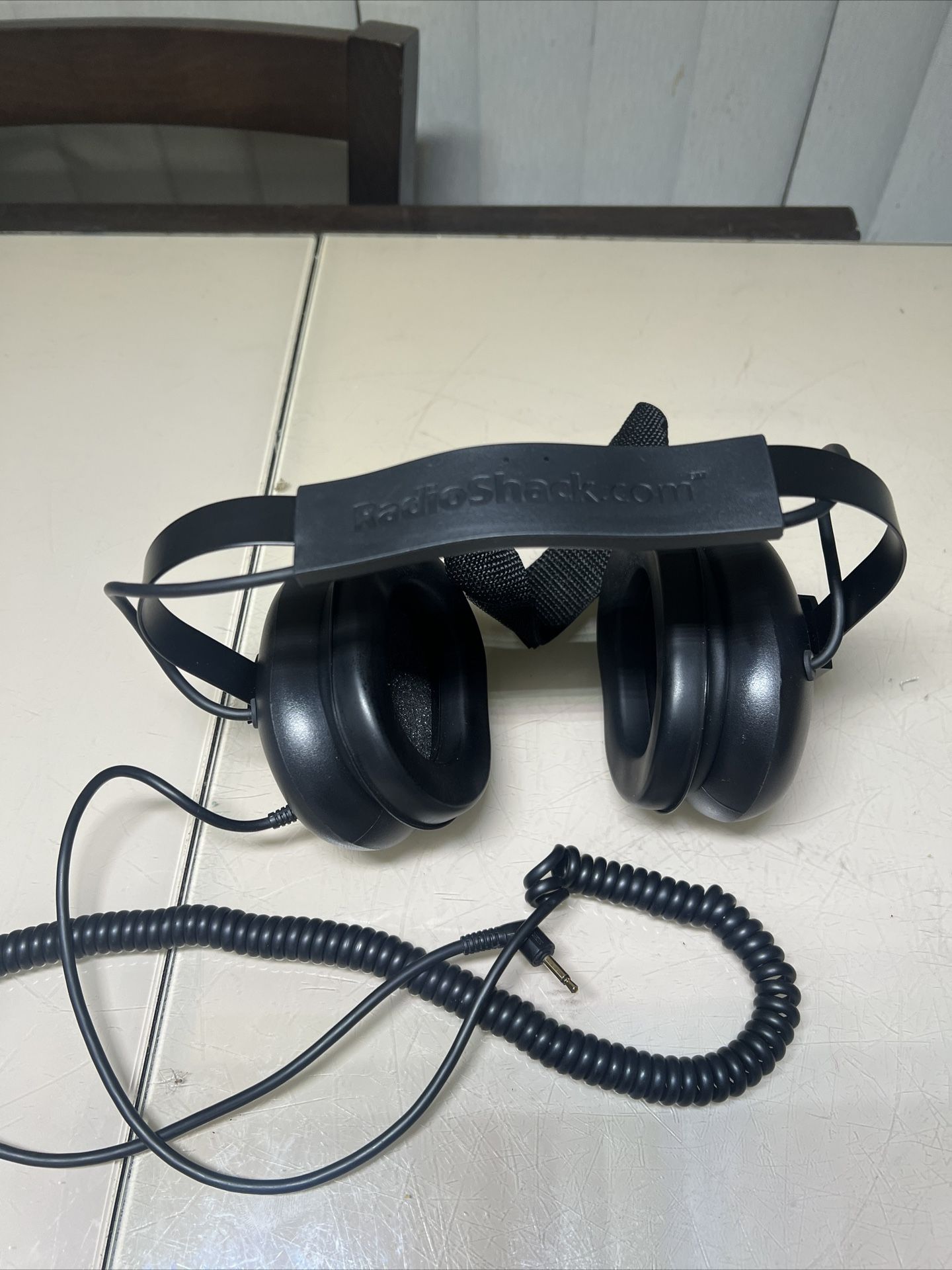 Lot of 2 Radio Shack Noise Reducing Race Scanner Headphones Black Adjustable NASCAR Nice. Very, very gently used in excellent condition and fully func
