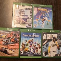 5 Xbox One Games 
