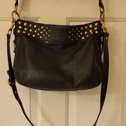 Coach ...black Leather Purse.