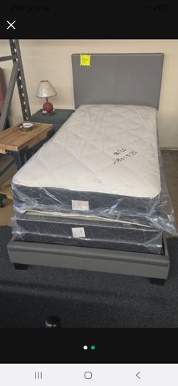 TWIN MATTRESS ONLY $120/ WITH BOX SPRING $180