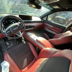 2022 2023 2024 GENESI GV70 RED INTERIOR PART OUT