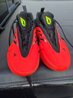 Adidas Dame 9 solar red size 8